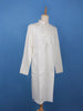 Ivory White Mirror Work Cotton Kurta for Men - Diadem