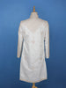 Ivory Floral Designed Sherwani Suit for Reception - Diadem