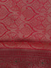 Ivory Floral Designed Woven Banarasi Silk Saree - Diadem