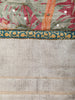 Ivory Floral Printed Cotton Salwar Suit - Diadem