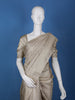 Ivory Floral Woven Pure Kanchipuram Silk Saree - Diadem