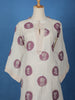 Ivory Floral Printed Cotton Salwar Suit - Diadem