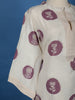 Ivory Floral Printed Cotton Salwar Suit - Diadem