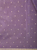 Lavender Butta Woven Design Soft Tissue Saree with Scalloped Border