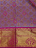 Lavender Butta Woven Kanchipuram Silk Saree