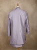 Lavender Diamond Woven Design Jacquard Sherwani Suit with Brooch