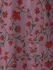 Lavender Floral Design Cotton Kurti - Diadem