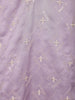 Lavender Floral Designed Cotton Kurta Set - Diadem