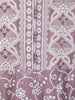 Lavender Floral Embroidered Cotton Salwar Suit
