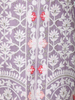 Lavender Floral Embroidered Kids Georgette Palazzo Suit with Dupatta
