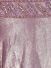 Lavender Floral Sequins Embroidered Metallic Crepe Lehenga