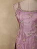 Lavender Floral Sequins and Beads Embroidered Design Tissue Palazzo Suit with Dupatta