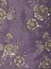 Lavender Floral Sequins and Beads Embroidered Design Tissue Silk Palazzo Suit with Choker Dupatta