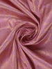 Lavender Floral Woven Banarasi Silk Saree With Zari Border