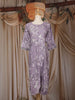 Lavender Leaf Printed Design Cotton Kurti