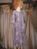 Lavender Leaf Printed Design Cotton Kurti