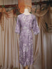 Lavender Leaf Printed Design Cotton Kurti