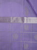 Lavender Paisley Butta Design  Pure Kanchipuram Silk Saree