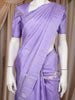 Lavender Paisley Butta Design  Pure Kanchipuram Silk Saree
