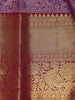 Lavender Paisley Woven Pure Kanchipuram Silk Saree - Diadem
