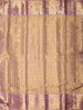 Lavender Paisley Zari Woven Design Pure Kanchipuram Silk Saree with Zari Border