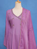 Lavender Purple Sequins Embroidery Cotton Salwar Suit