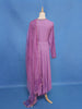 Lavender Purple Sequins Embroidery Cotton Salwar Suit