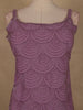 Lavender Sequins Design Georgette Palazzo Suit with Dupatta