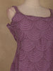 Lavender Sequins Design Georgette Palazzo Suit with Dupatta