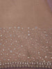 Lavender Sequins Designed Net Saree