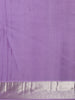 Lavender Silver Zari Woven Kanchipuram Tissue Silk Saree