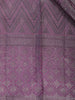 Lavender Diamond Woven Pure Kanchipuram Silk Saree - Diadem