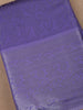 Lavender Floral Designed Fancy Art Silk Saree - Diadem