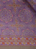 Lavender Floral Designed Semi Silk Saree - Diadem