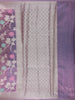Lavender Floral Designed Semi Tissue Saree - Diadem