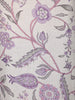 Lavender Floral Printed Cotton Salwar Suit Set - Diadem