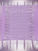 Lavender Floral Woven Pure Kanchipuram Silk Saree - Diadem