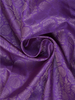 Lavender Floral Woven Pure Kanchipuram Silk Saree - Diadem