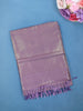 Lavender Minimal Design Woven Tissue Silk Saree - Diadem