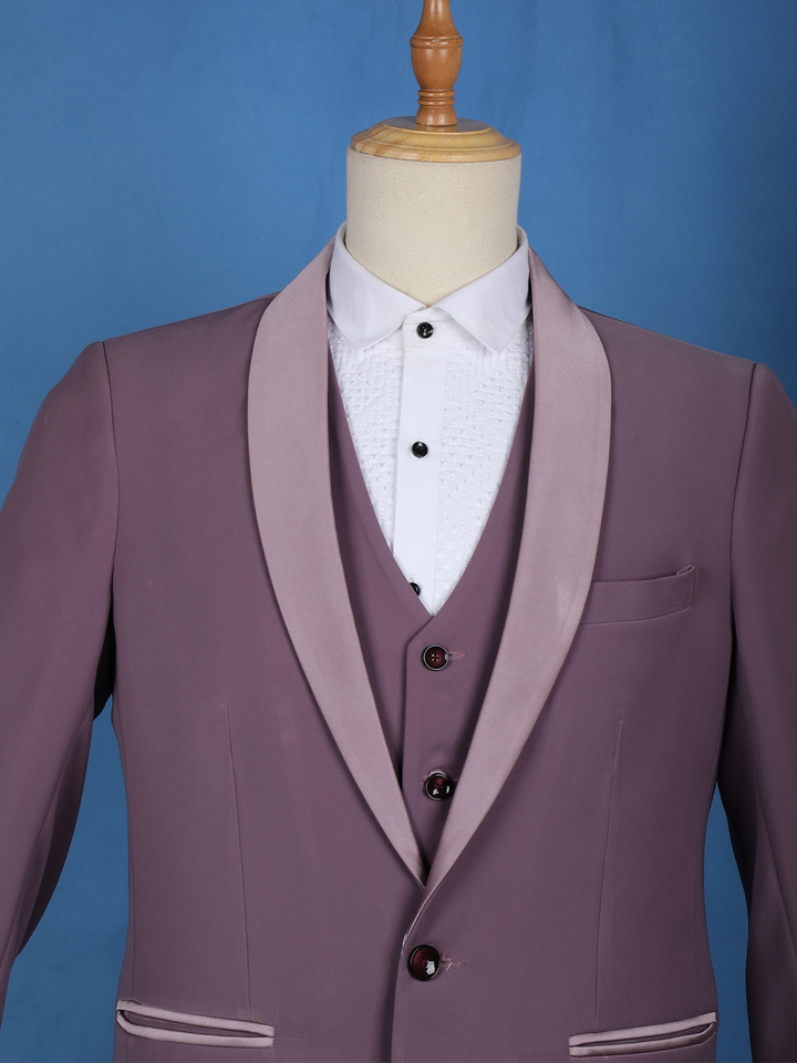 Lavender Plain Men's Suit - Diadem