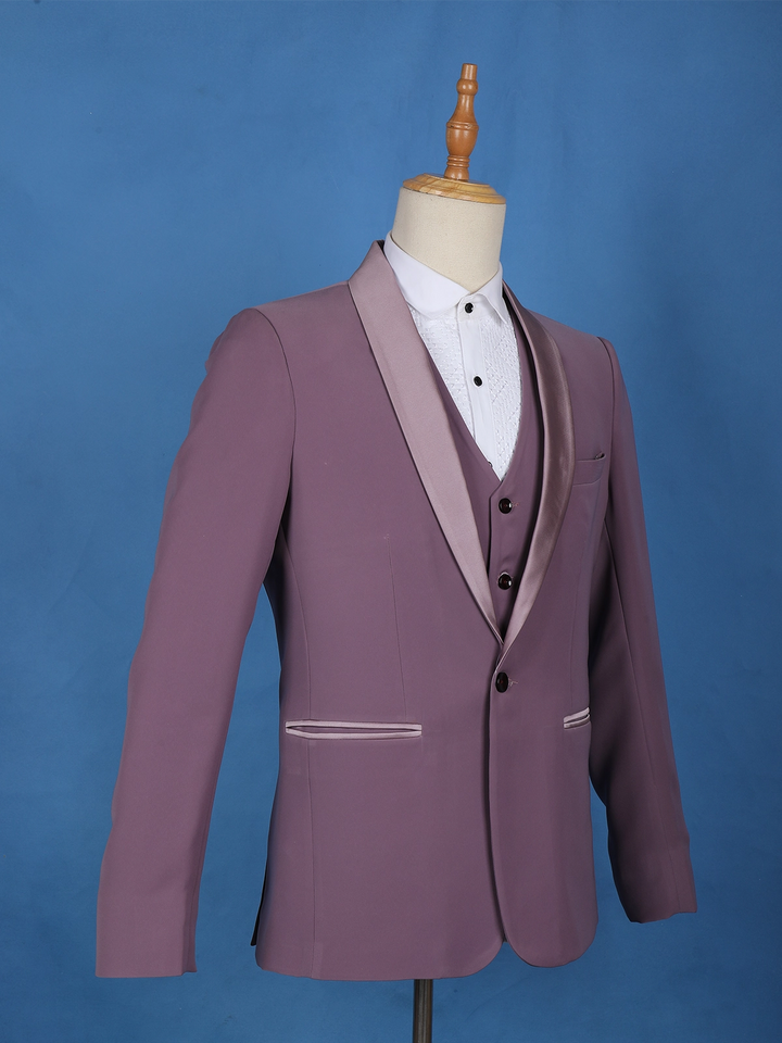Lavender Plain Men's Suit - Diadem