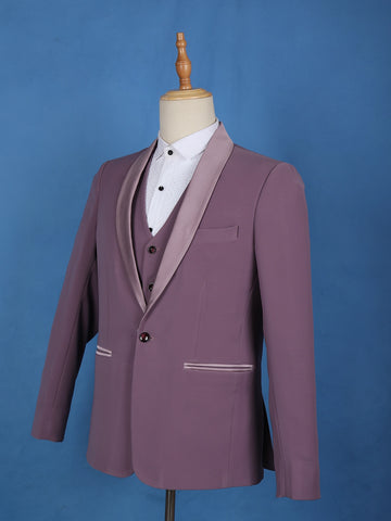 Lavender Plain Men's Suit - Diadem