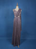 Lavender Sequin Designs Net Ready To Wear Saree with Designer Blouse - Diadem