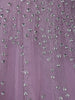 Lavender Stone Worked Net Bridal Gown - Diadem