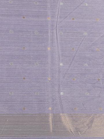 Lavender floral Design Semi Tissue Saree - Diadem