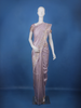 Lavender floral Design Semi Tissue Saree - Diadem