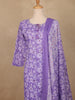 Laver Floral Design Printed Cotton Salwar Suit - Diadem