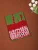 Leaf Green Abstract Printed Design Cotton Casual Wear Saree
