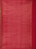 Leaf Green Floral Butta Woven Design Pure Kanchipuram Silk Saree