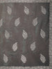 Leaf Green Leaf Butta Stone Embellished Design Organza Party Wear Saree with Designer Border